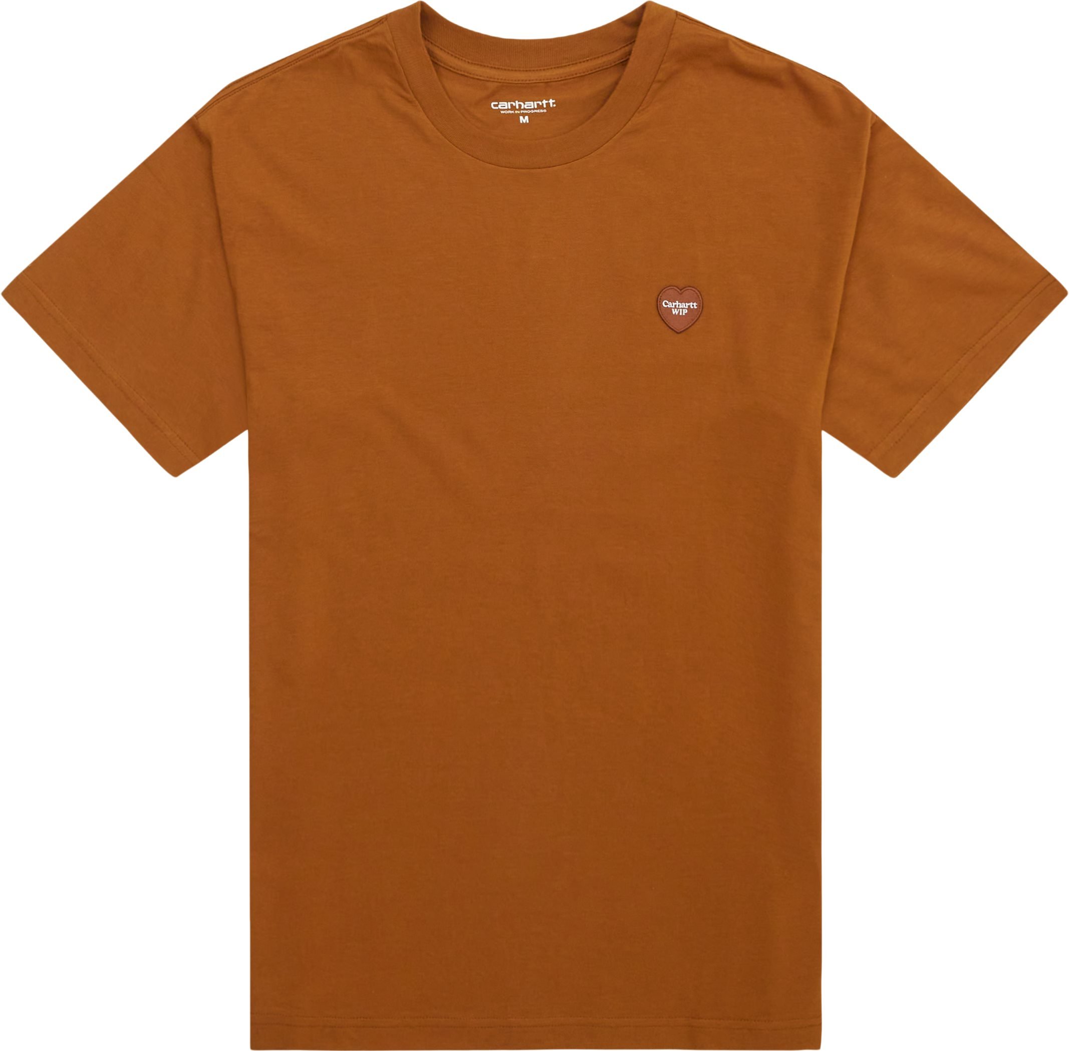Carhartt WIP T-shirts S/S HEART PATCH T-SHIRT I032424 Brun